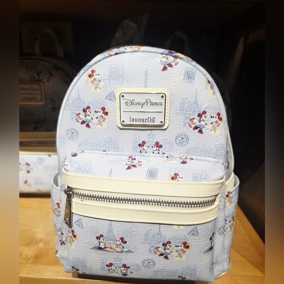 Disney Handbags - Disney Parks Mickey Mouse & Minnie Mouse Backpack